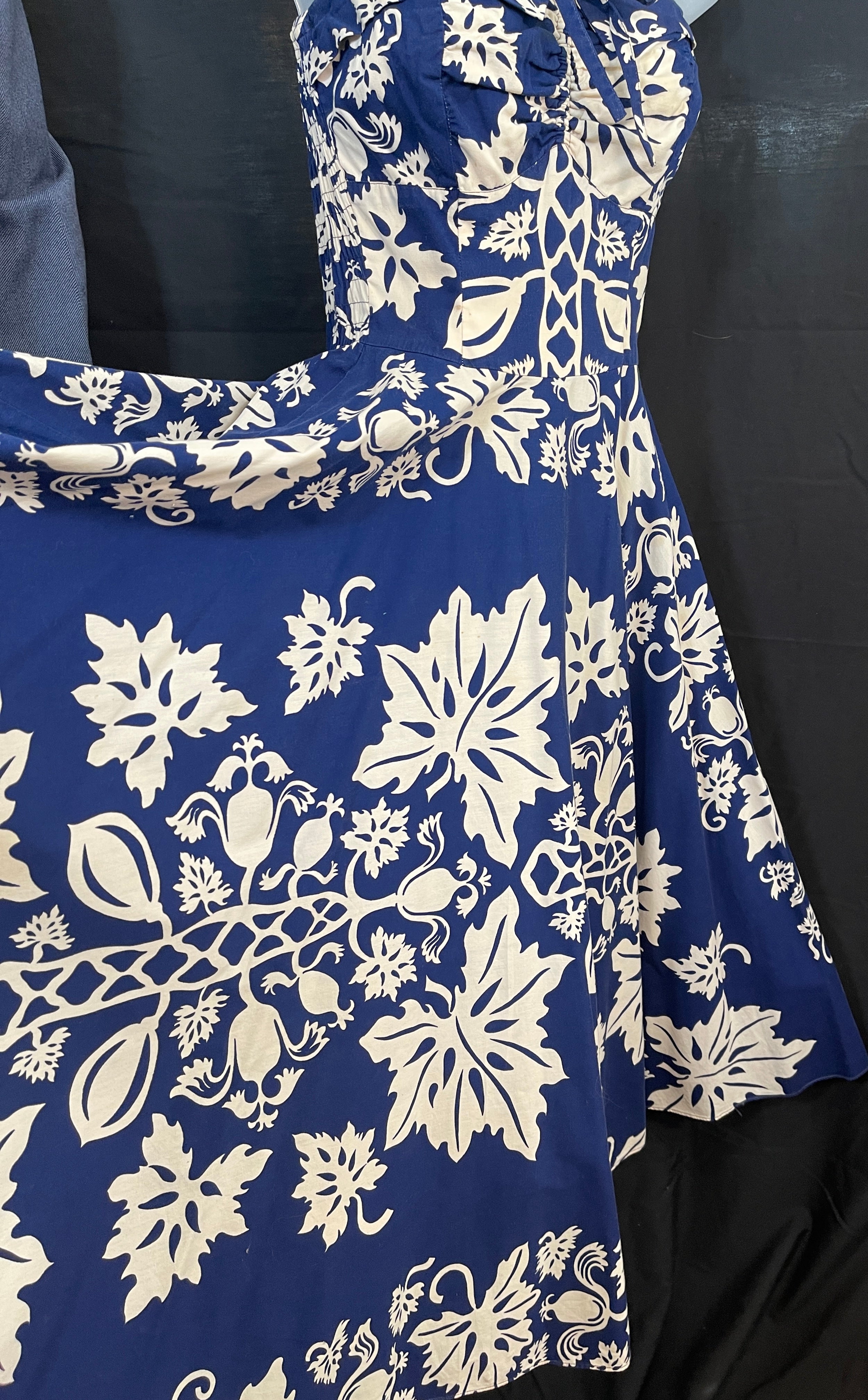 VTG 1950s Miss Hawaii Cotton SUNDRESS by Kamehameha Garments.