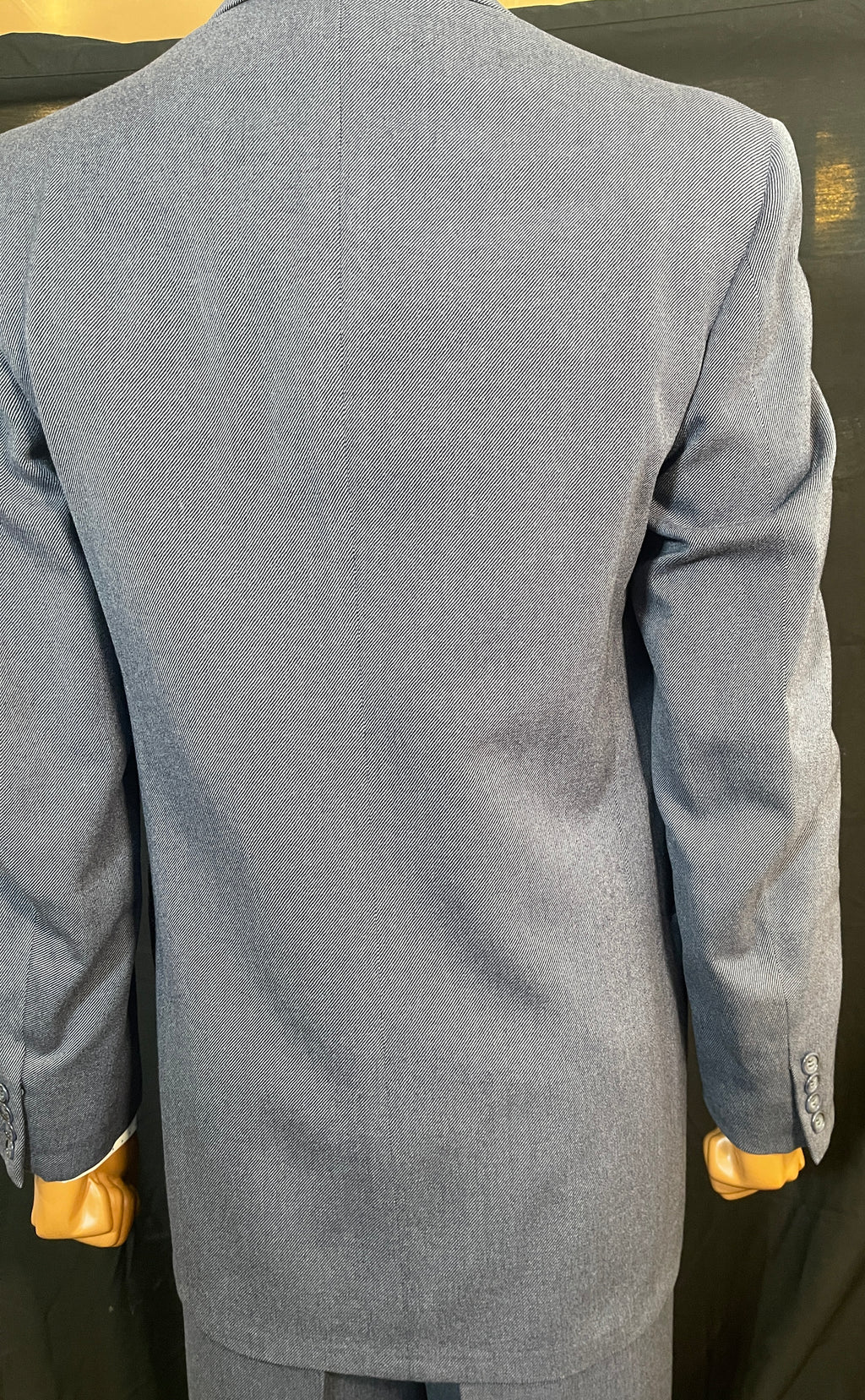 40s-50s MEN's Double Breasted Suit  Primo Condition Size 40/w31