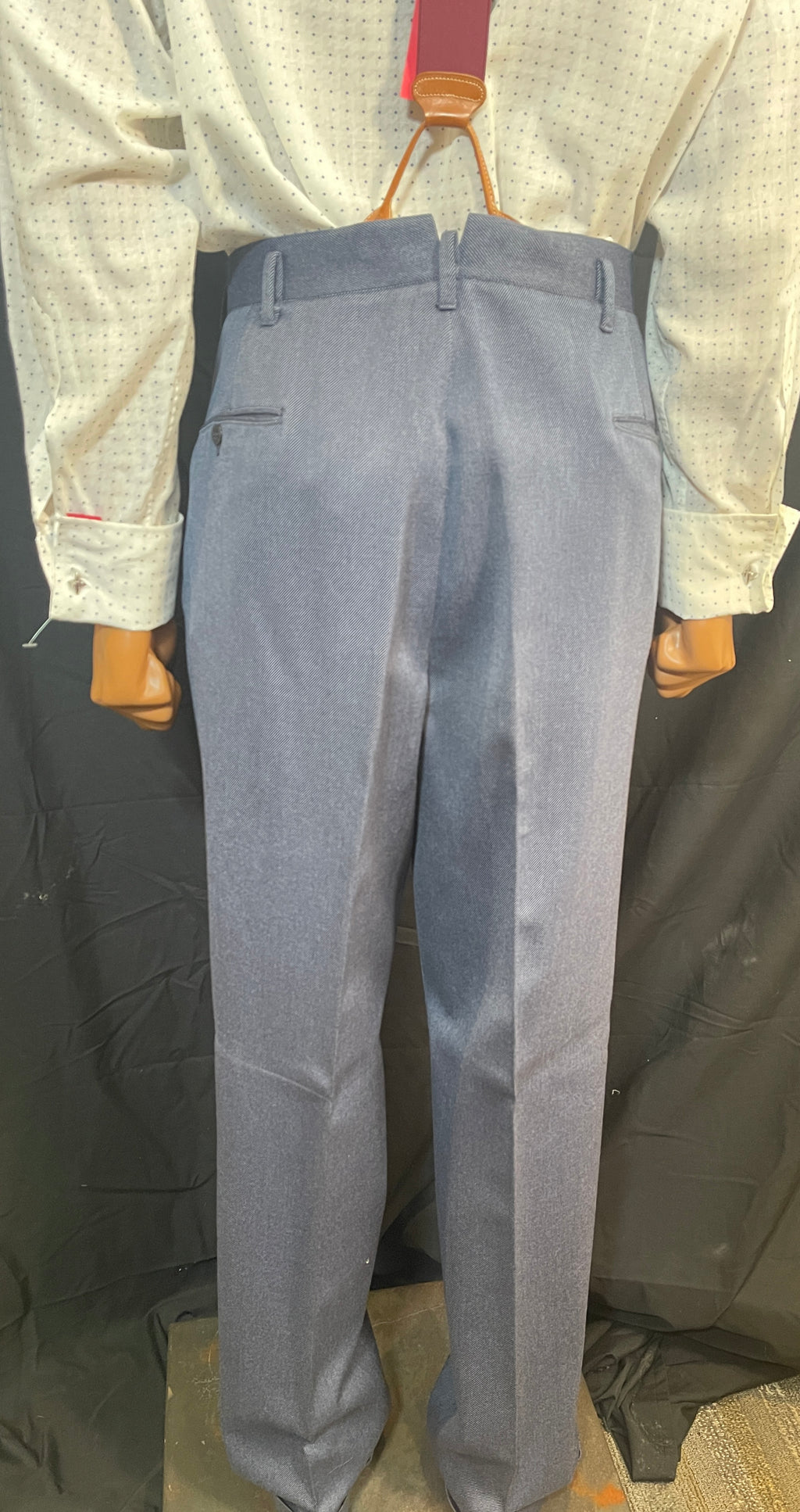 40s-50s MEN's Double Breasted Suit  Primo Condition Size 40/w31