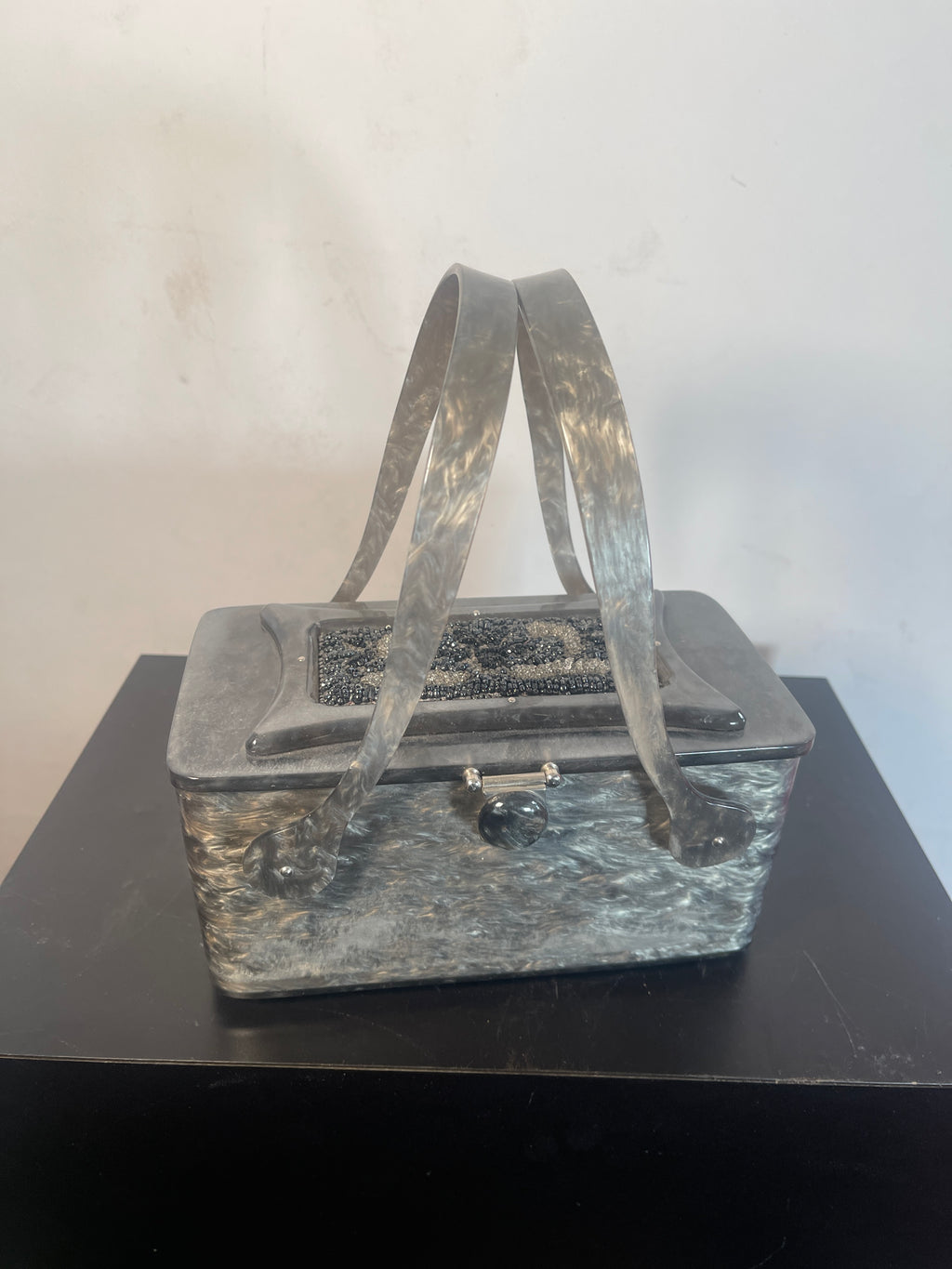 50s RIALTO Lucite Box Purse