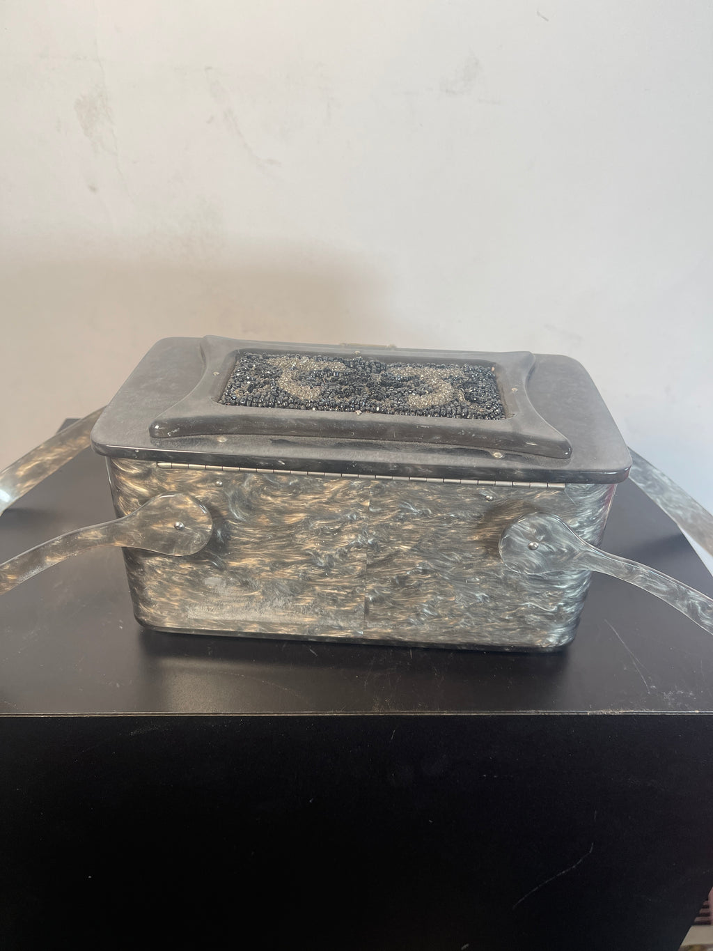 50s RIALTO Lucite Box Purse