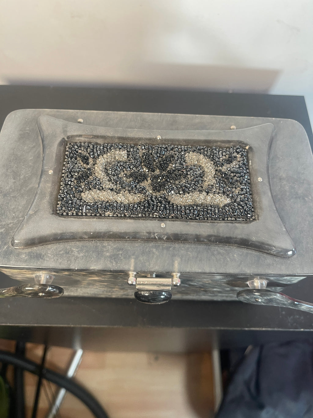 50s RIALTO Lucite Box Purse