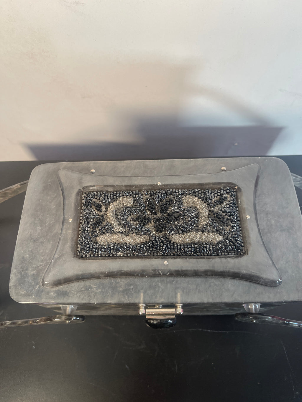 50s RIALTO Lucite Box Purse