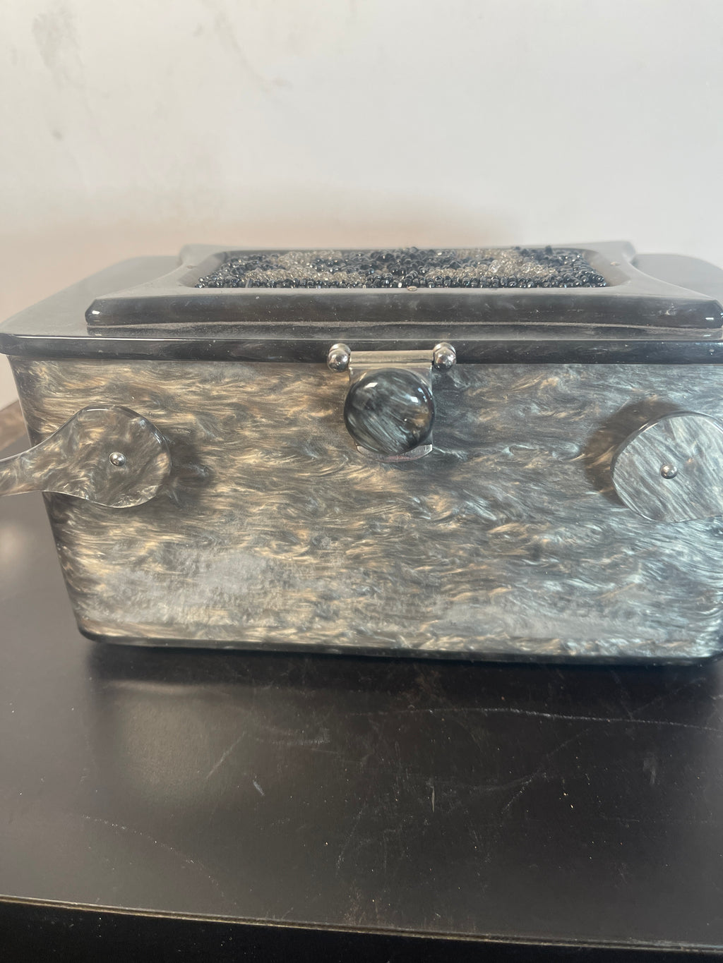 50s RIALTO Lucite Box Purse