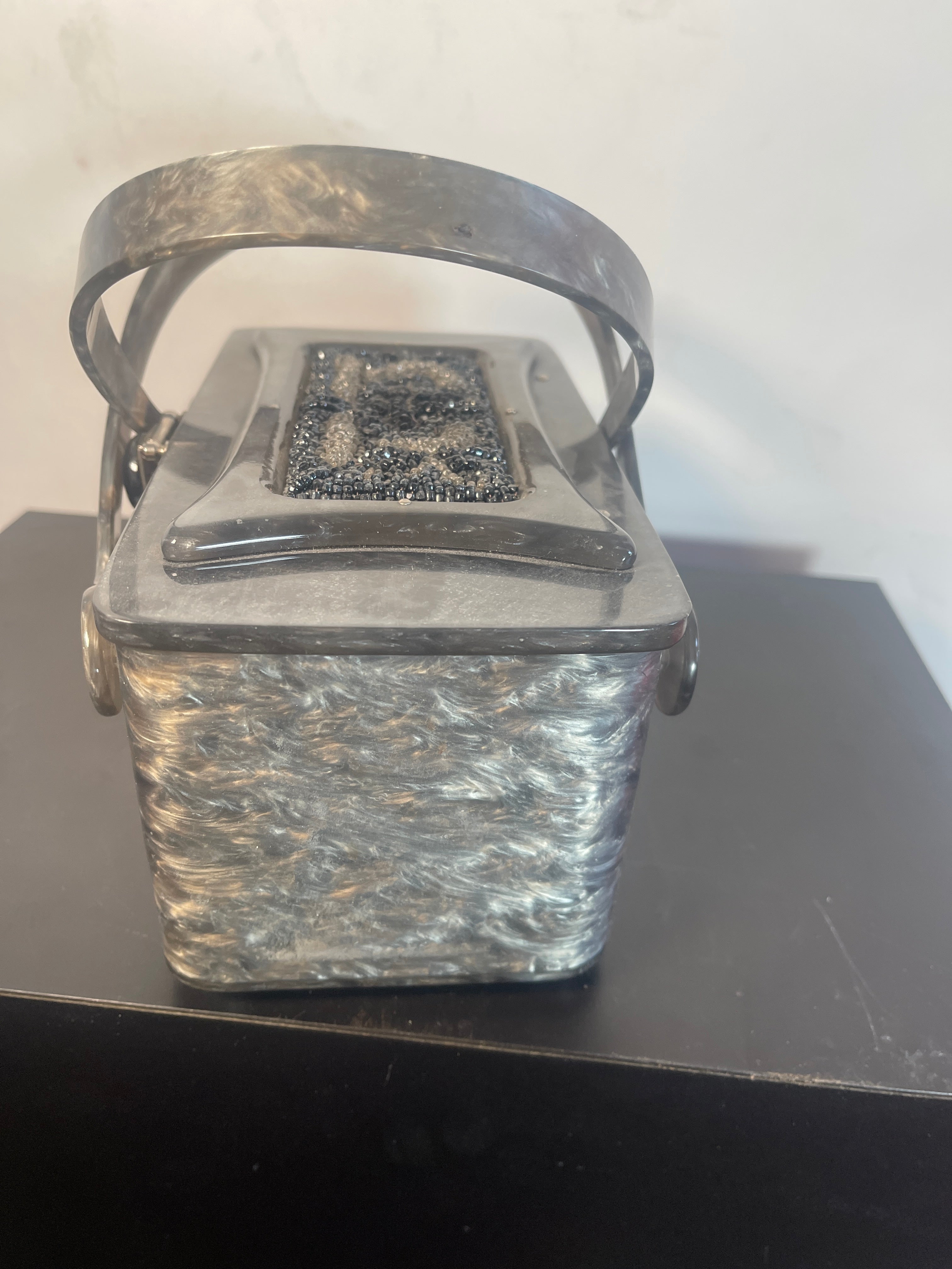 50s RIALTO Lucite Box Purse