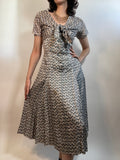 VTG 50s Silky Dress & Crop Bolero Jkt VOGUE SPECIAL DESIGN