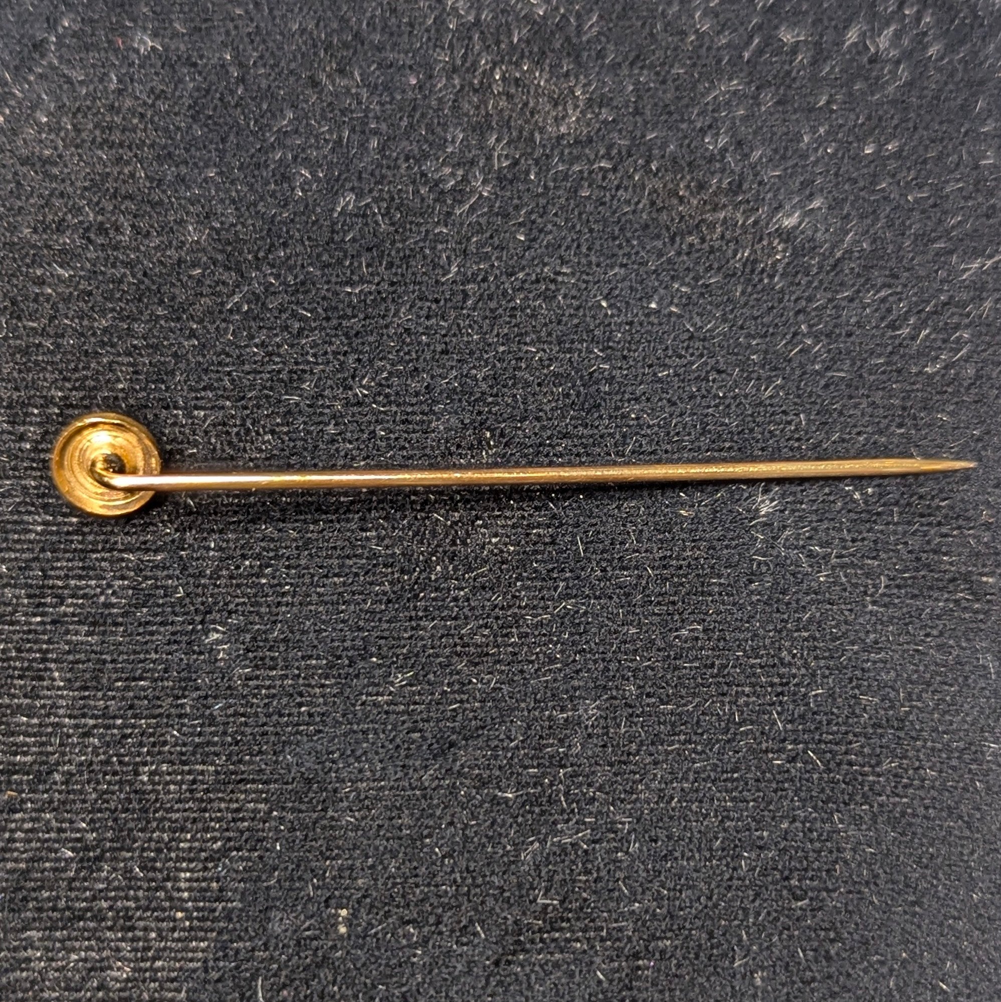 Victorian Gold & Mine Diamond Stick Pin