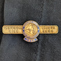 Vintage Rockland County NY Bowling Association 1956 Tie Clip
