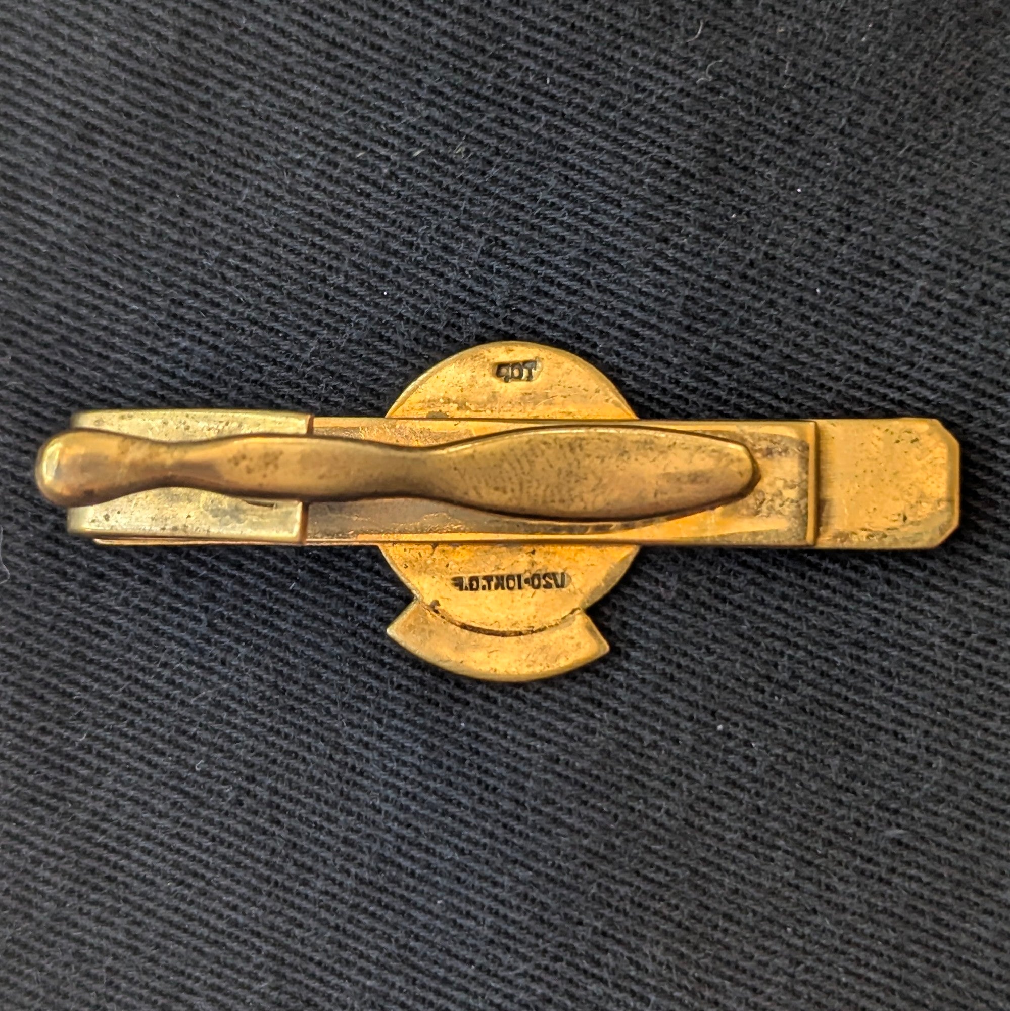 Vintage Rockland County NY Bowling Association 1956 Tie Clip