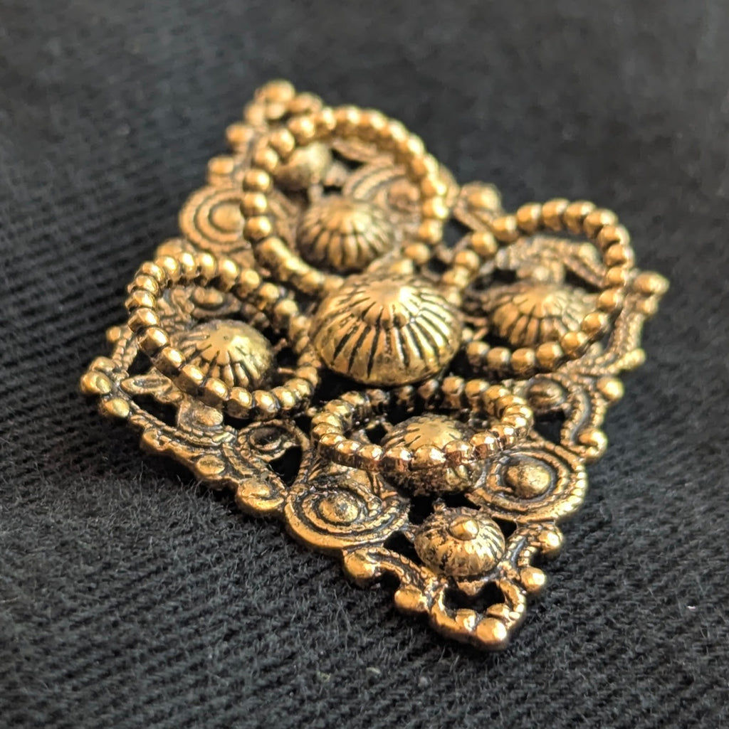 Vintage 1970s Diamond Shaped Pin or Pendant