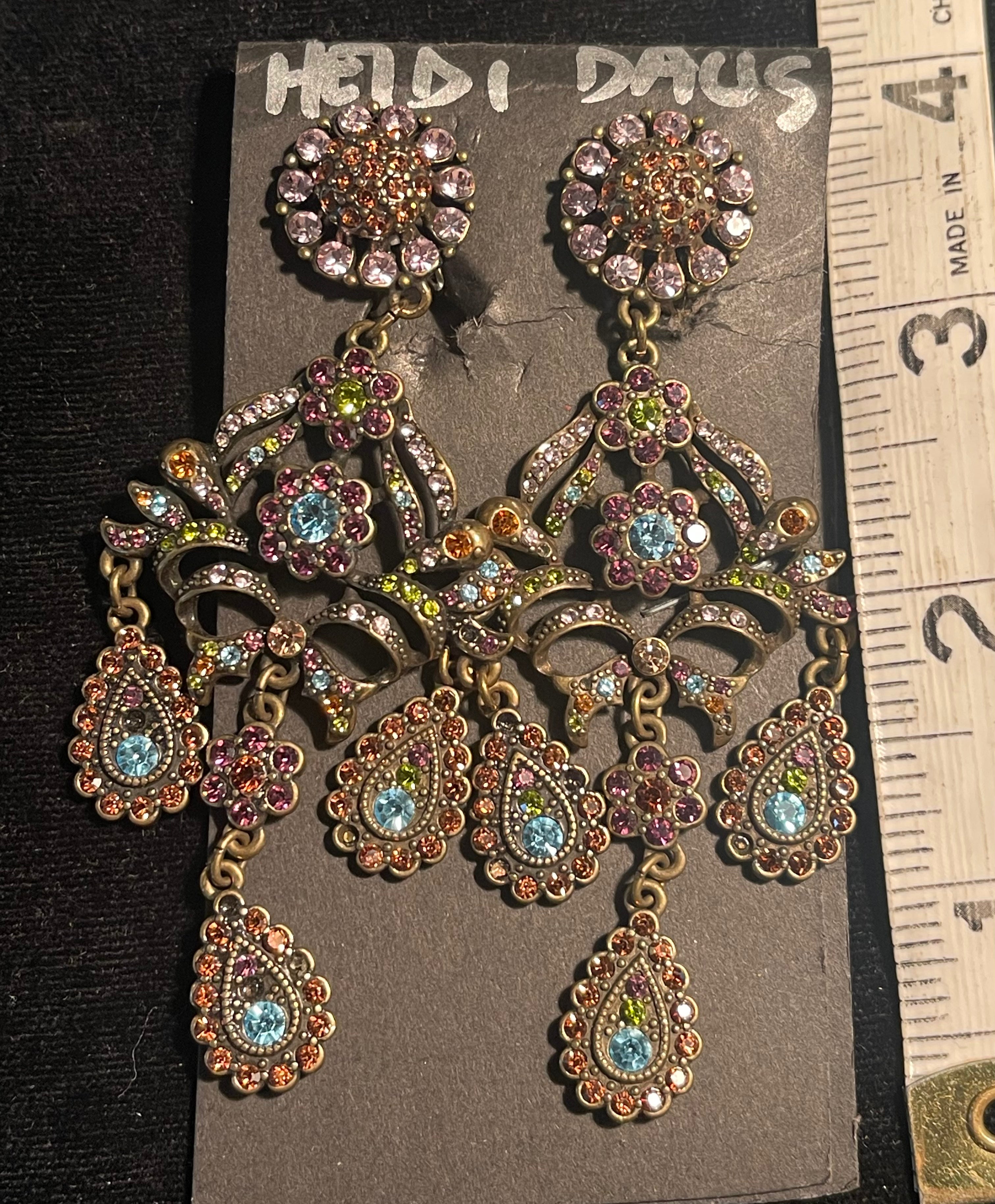 HEIDI DAUS Chandelier Earrings