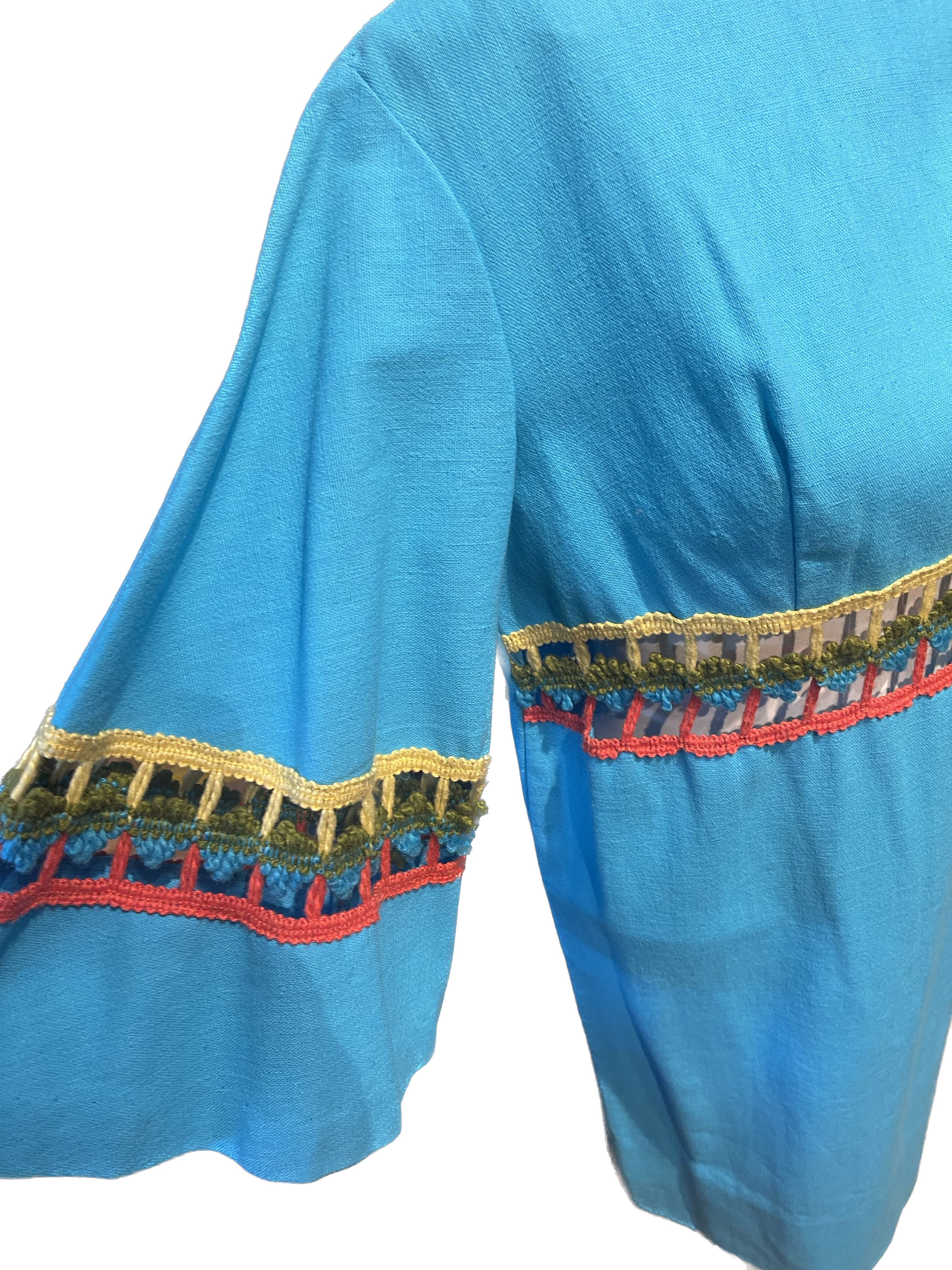 Vtg 70s Cool Dress w/Cutouts