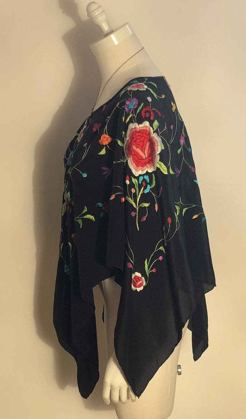 Embroidered Scarf Shawl
