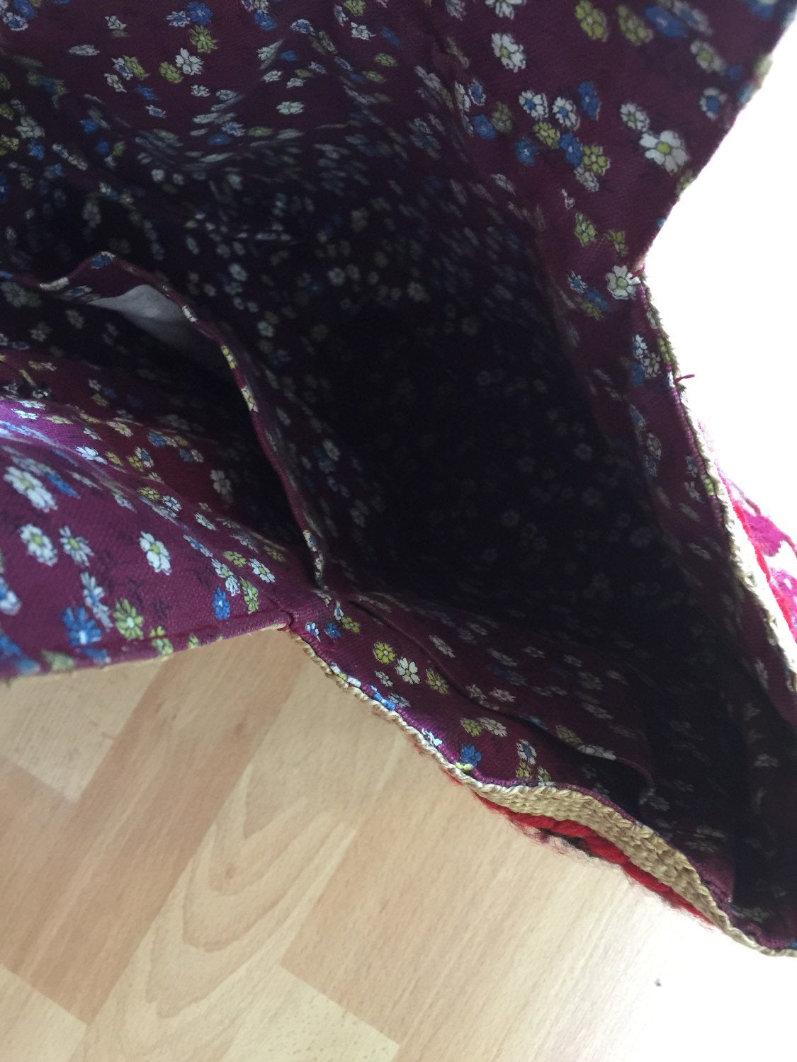 BOHO 70's dramatic design BAG