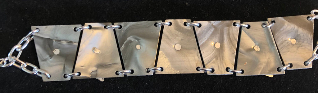 1950s Musical Instruments LUCITE Bracelet Big Band Swing Dancers