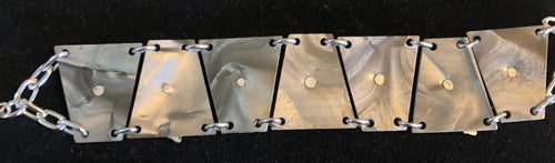 1950s Musical Instruments LUCITE Bracelet Big Band Swing Dancers