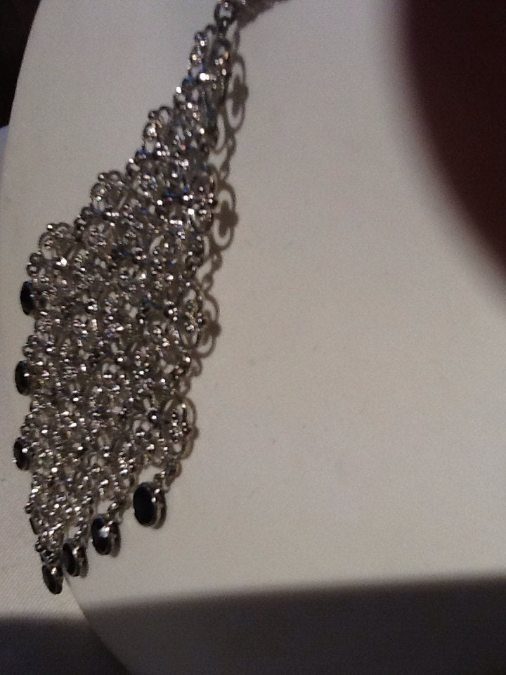 Silver Filigree necklace 1970's