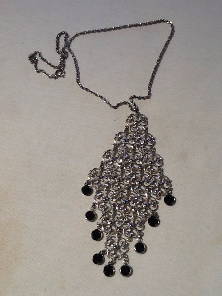 Silver Filigree necklace 1970's