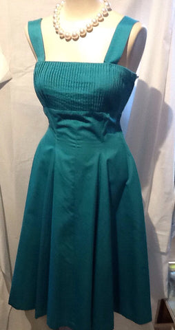 50's Turquoise Sexy Sun Dress