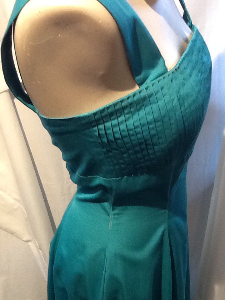50's Turquoise Sexy Sun Dress