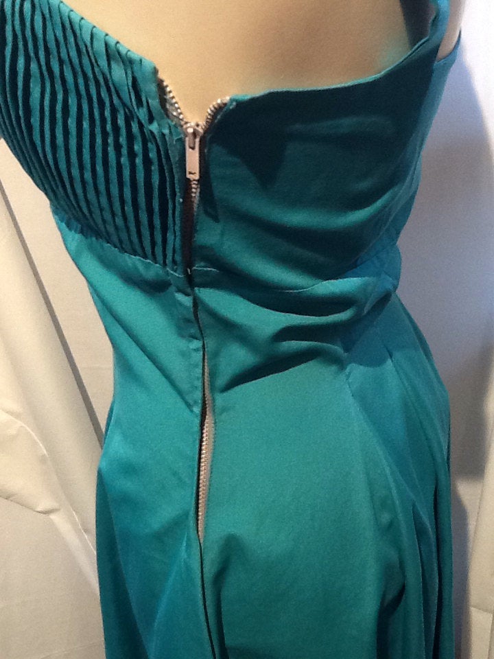 50's Turquoise Sexy Sun Dress