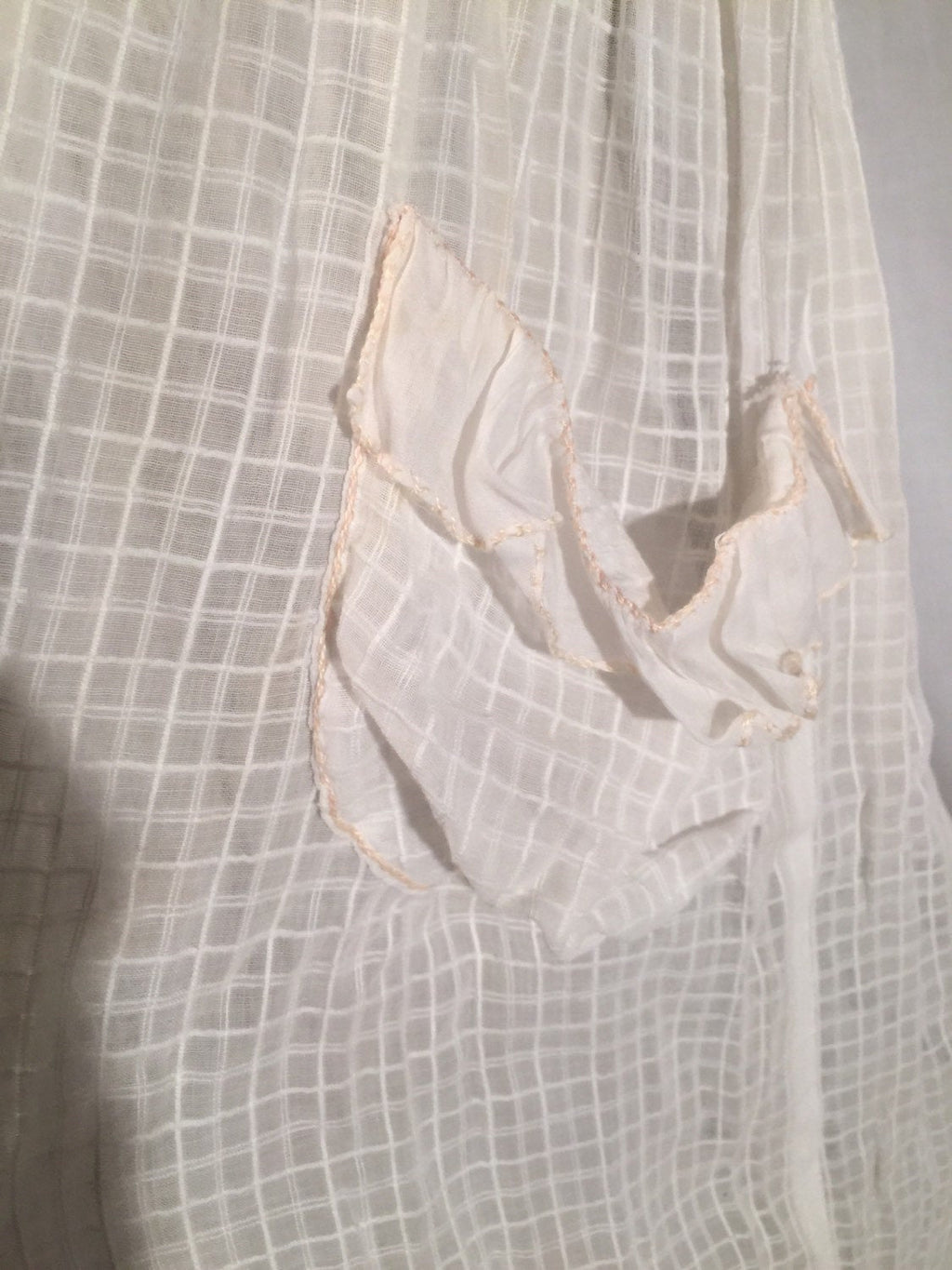 Childs 1910-20's Cotton Dress Flower Girl Wedding Party