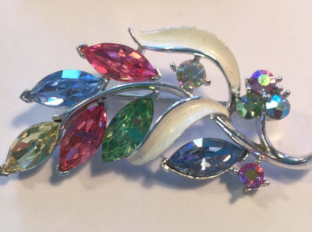 LISNER SET Necklace Earrings Pin 1950's