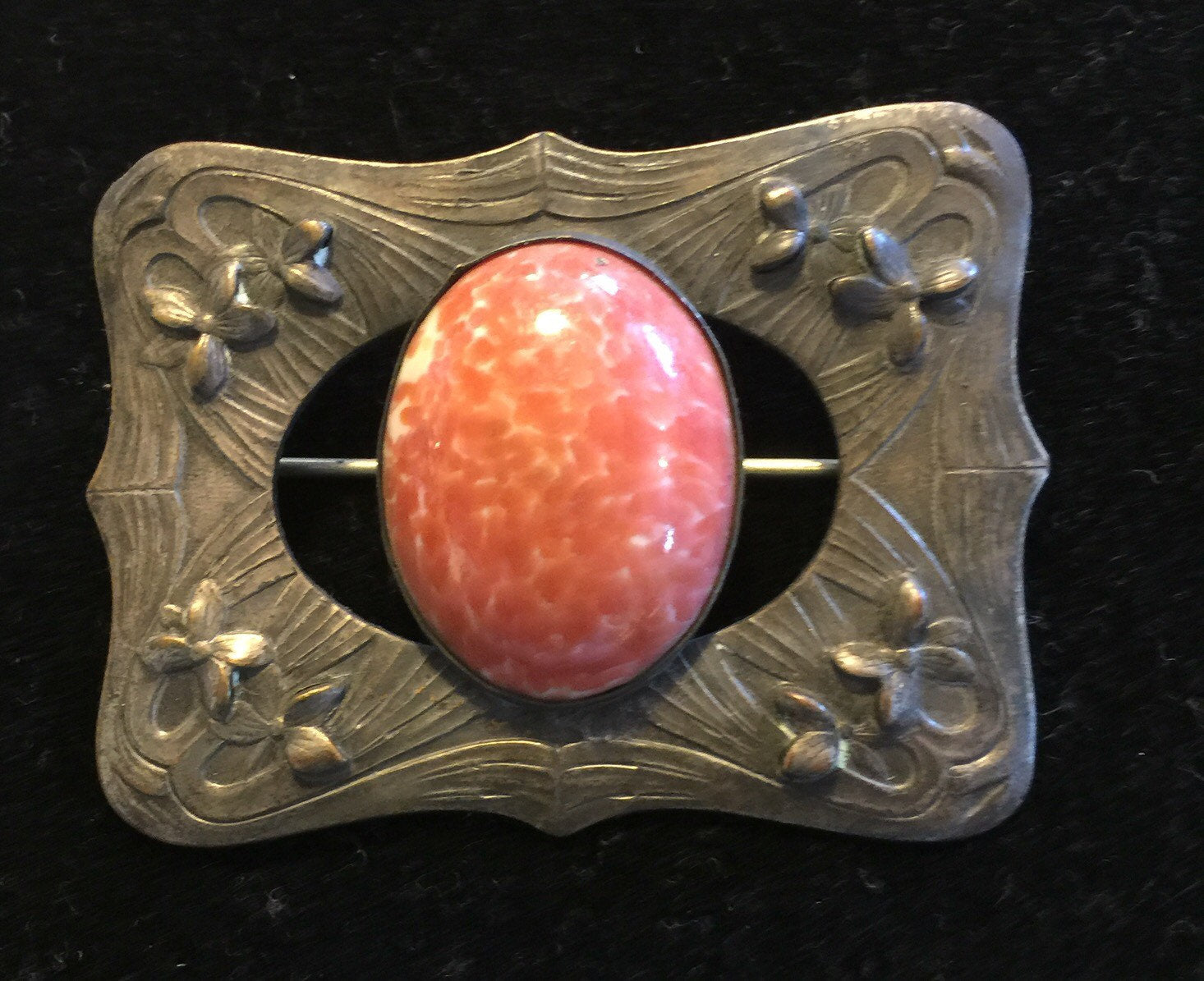 Vintage Art nouveau Pin Brooch