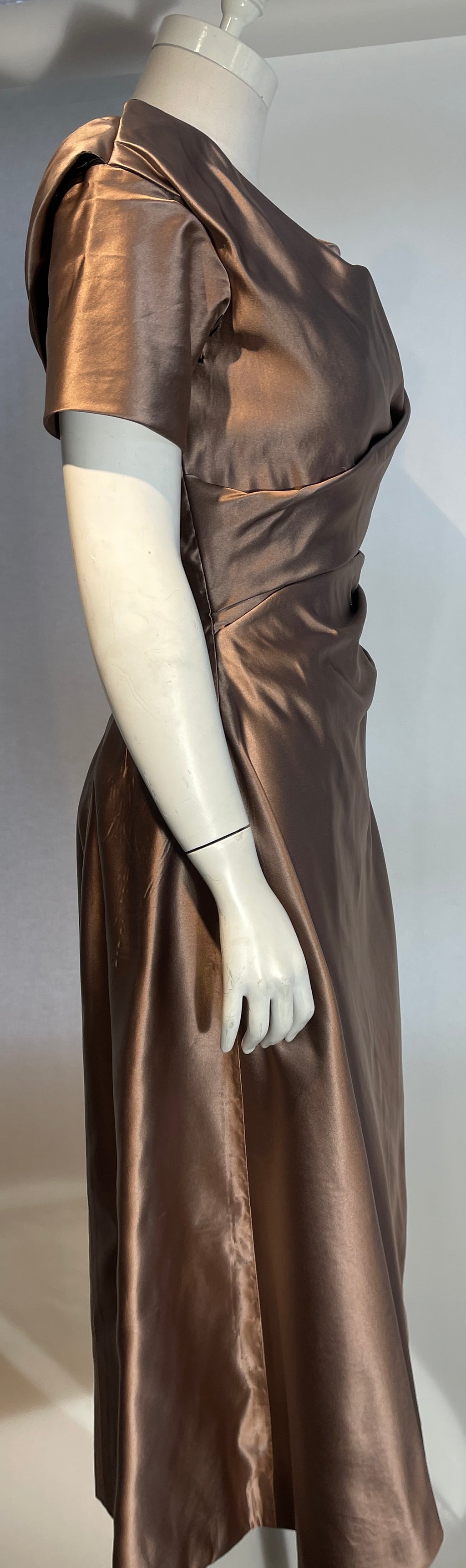 CEIL CHAPMAN Silk Dress