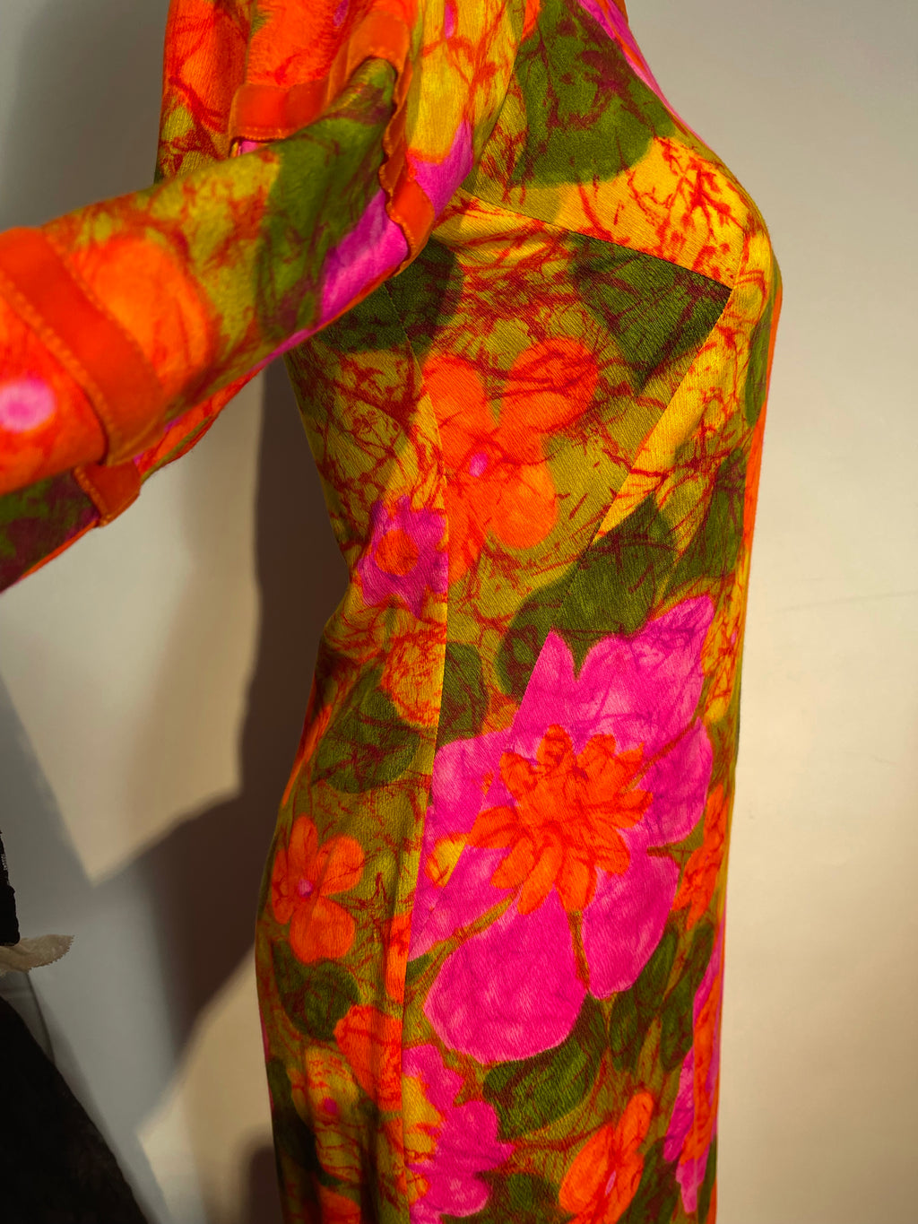 Vtg 60s Hawaiian Dress ANDRADE Honolulu