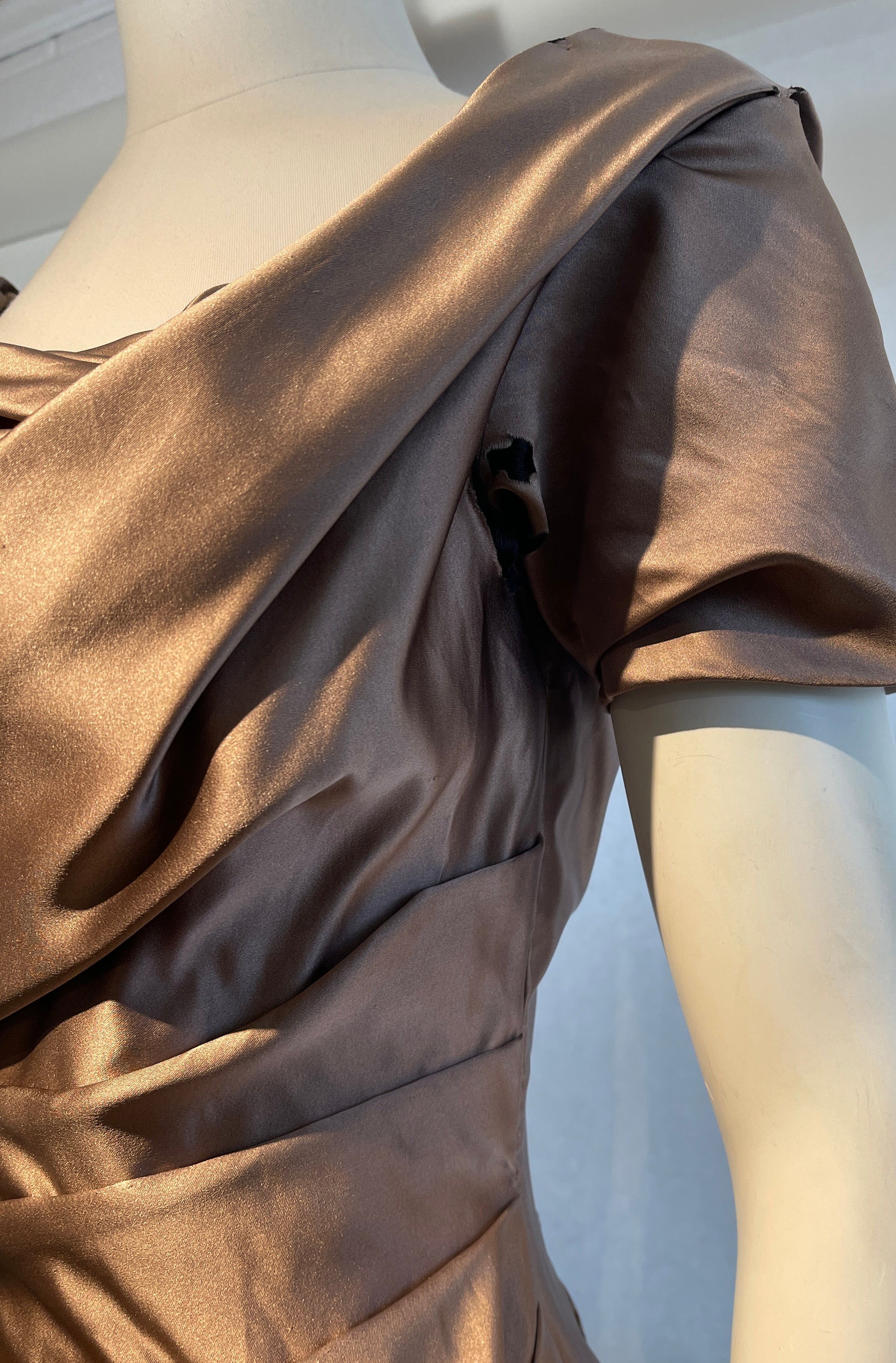 CEIL CHAPMAN Silk Dress