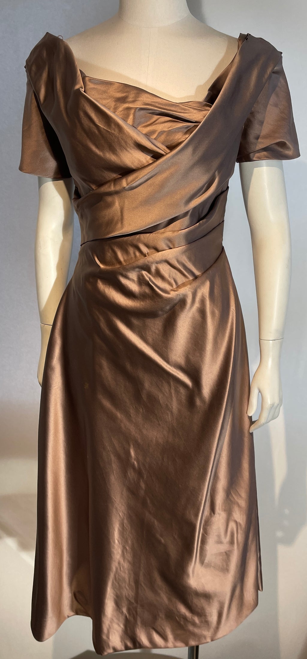 CEIL CHAPMAN Silk Dress