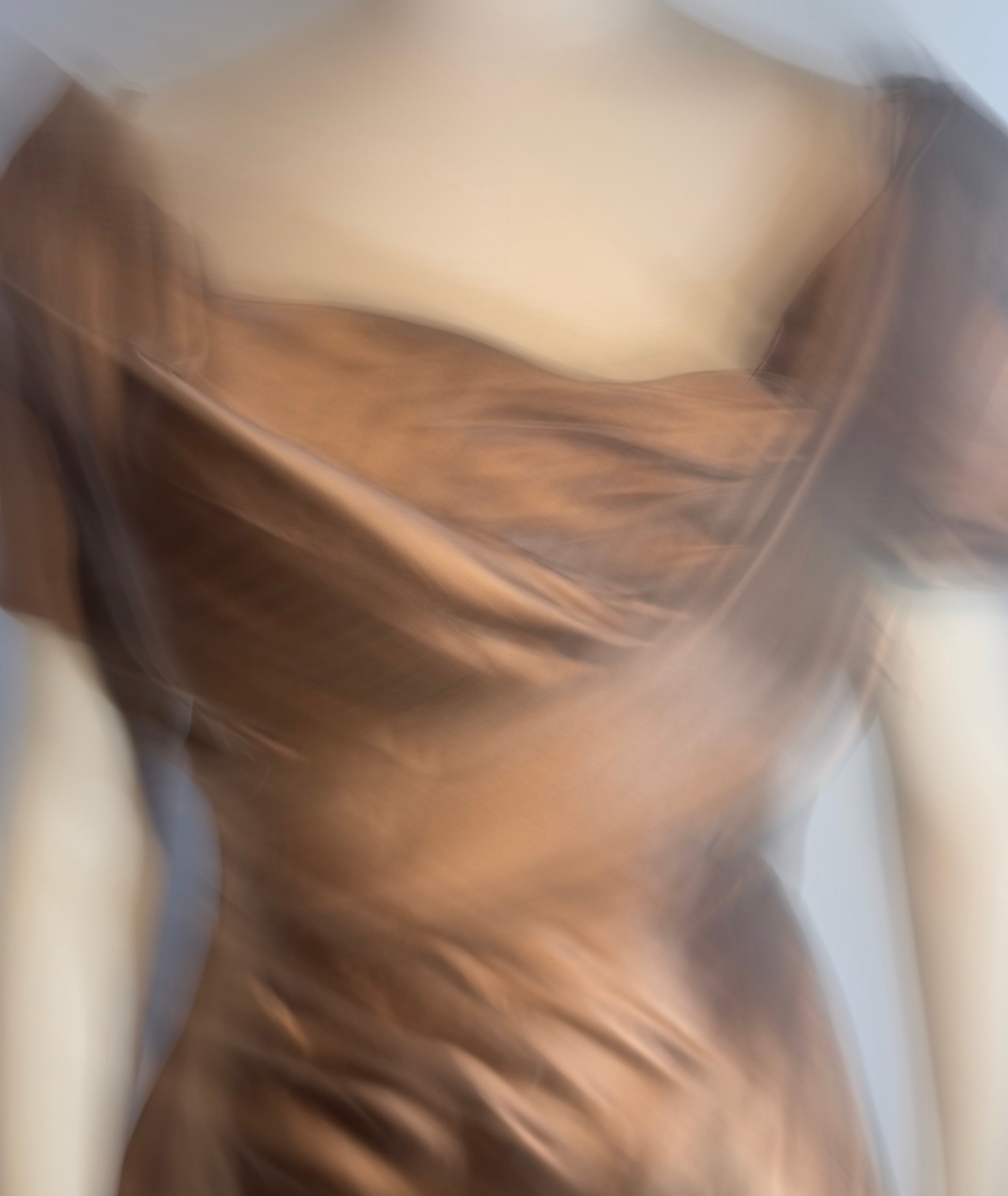 CEIL CHAPMAN Silk Dress